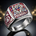 Brisbane Lions 2026 AFL Premiers 3D Engraved Ring – HOATT21329