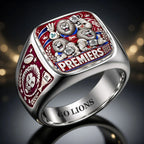 Brisbane Lions 2026 AFL Premiers 3D Engraved Ring – HOATT21329