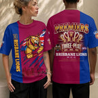 Brisbane Lions 2026 AFL Premiers 3D Apparel – HOATT26738