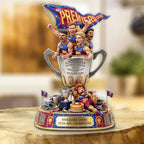 Brisbane Lions 2026 AFL Premiers Custom Shape Acrylic Plaque – TMTHU9587