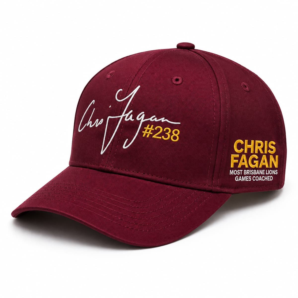 Brisbane Lions - Chris Fagan Milestone Hat