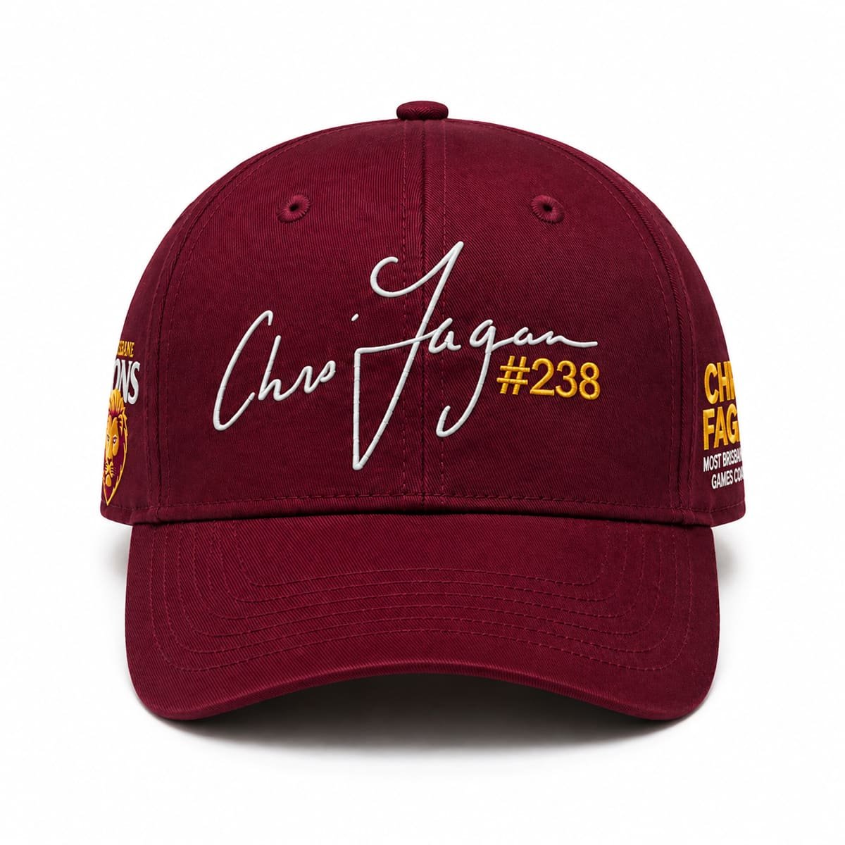 Brisbane Lions - Chris Fagan Milestone Hat