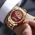 Brisbane Lions Threepeat Premiers Alloy Luxury Quartz Watch – TMTHU9588