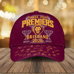 Brisbane Lions Threepeat Premiers Classic Cap – TMTHU9945