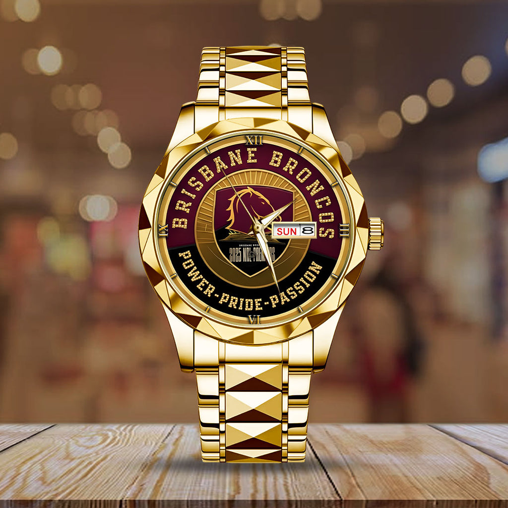 Brisbane Broncos Alloy Luxury Quartz Watch – TMTHU2162