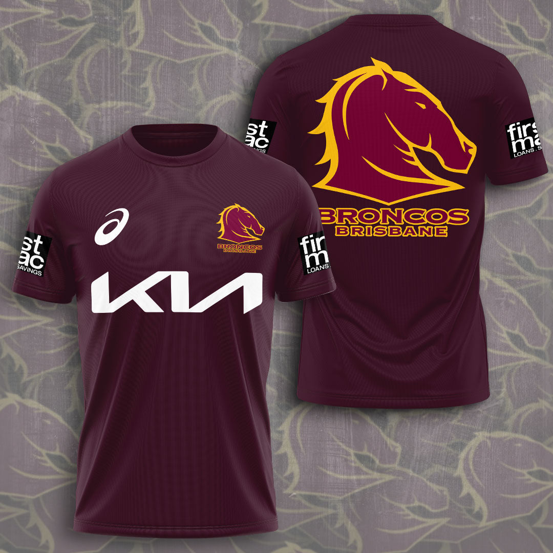 Brisbane Broncos 3D Apparel – TANTN 2265