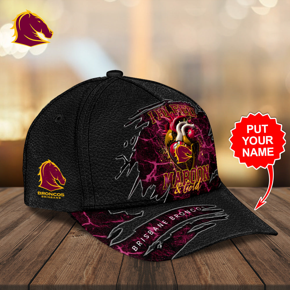 Personalized Brisbane Broncos Classic Cap – TANTN 11307