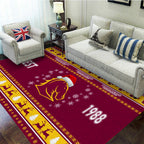 Brisbane Broncos Rectangular Rug – TANTN 2167