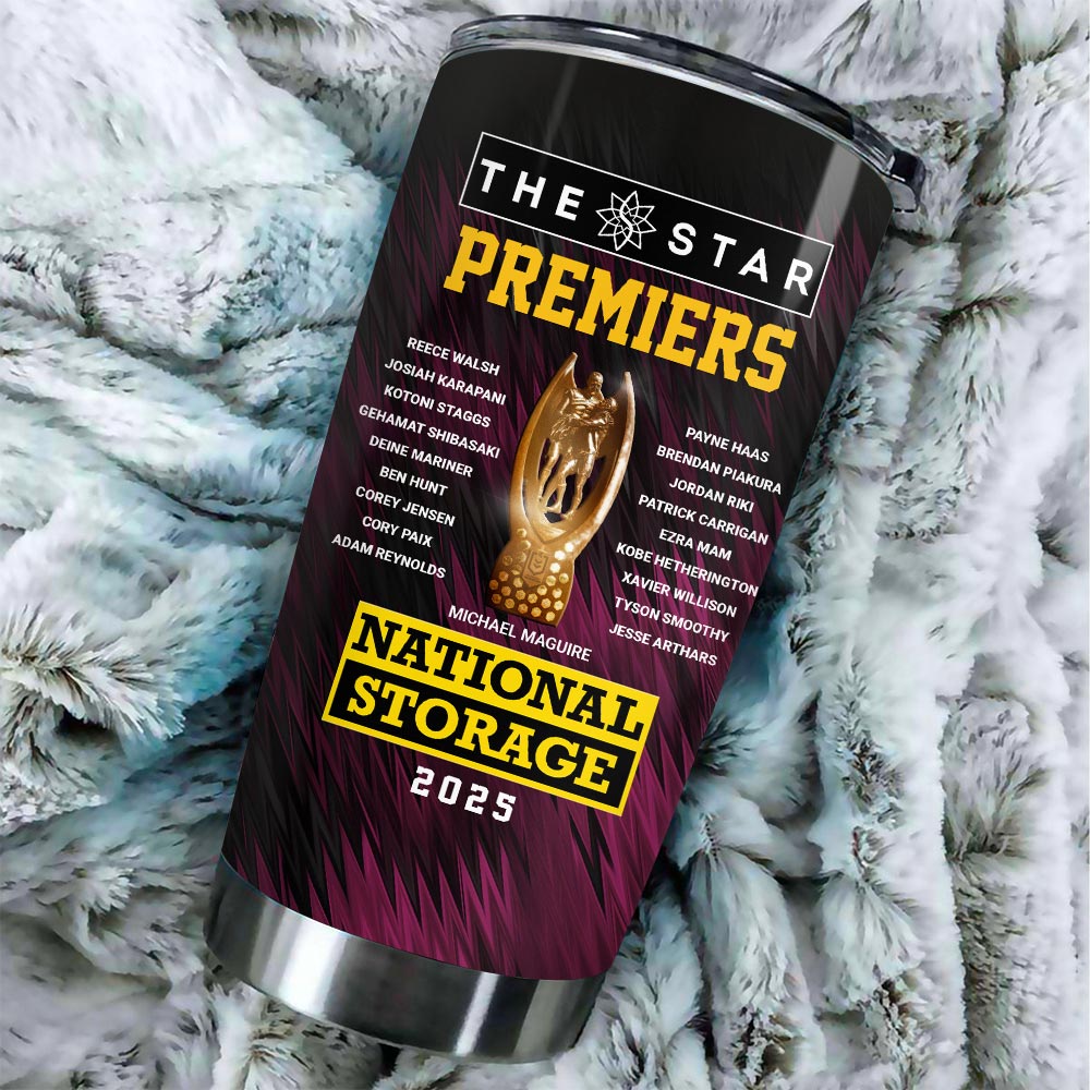Brisbane Broncos 2025 NRL Premiers Tumbler Cup – HOATT14533