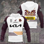 Brisbane Broncos 2025 Premiership 3D Apparel – TANTN17204