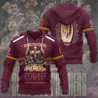 Brisbane Broncos 2025 Premiership 3D Apparel – TANTN17469