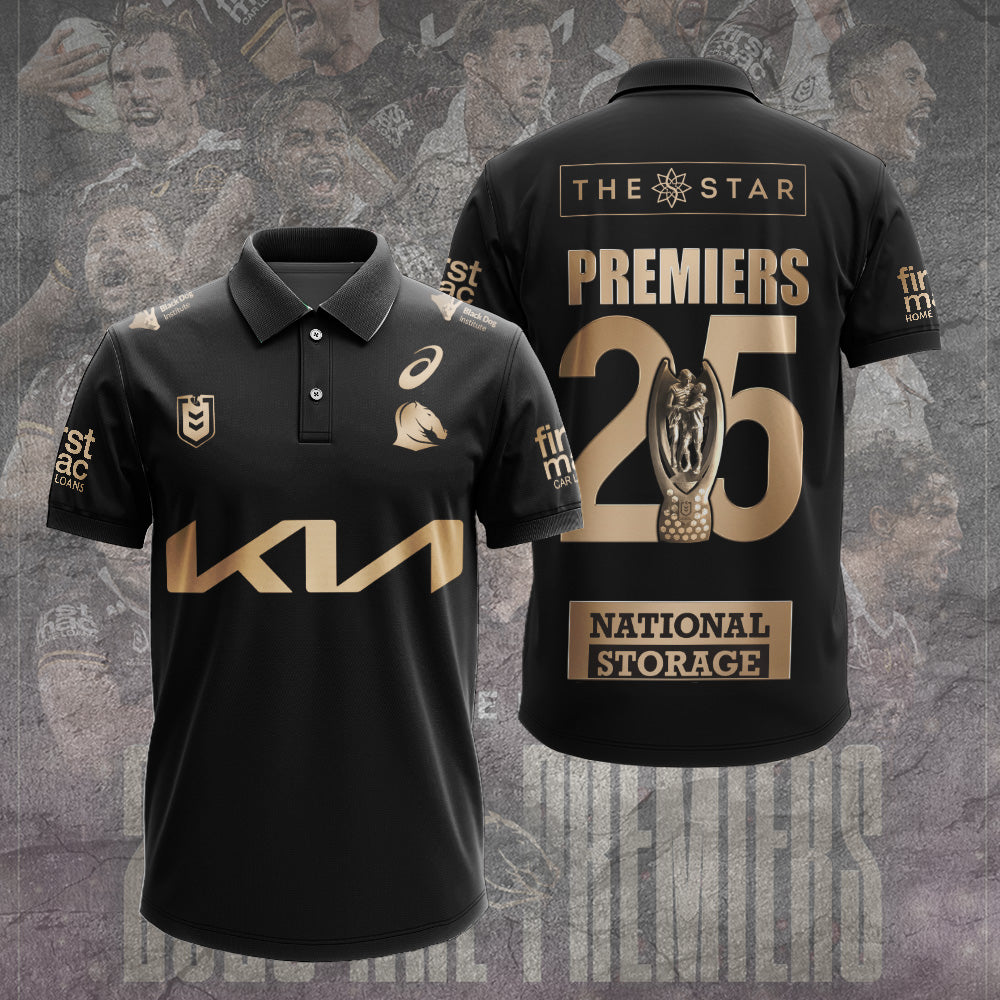 Brisbane Broncos 2025 Premiership 3D Apparel – TANTN17897