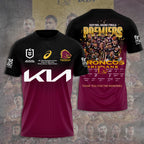 Brisbane Broncos 2025 Premiership 3D Apparel – TANTN18355