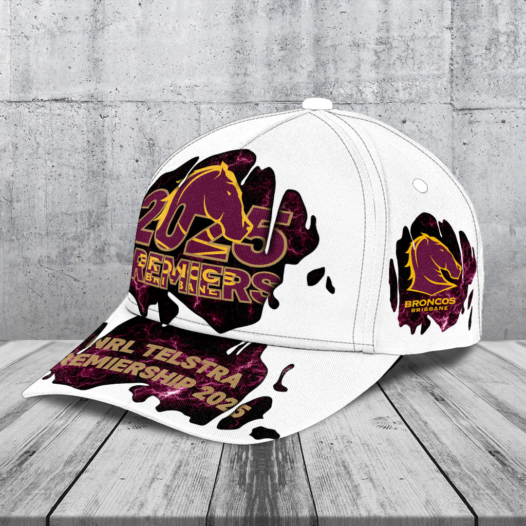 Brisbane Broncos 2025 Premiership Classic Cap – TANTN17200
