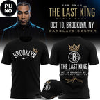 Brooklyn Nets x Don Omar The Last King World Tour 2026 Hoodie T-Shirt
