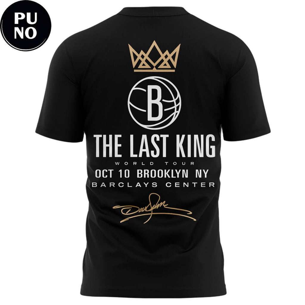 Brooklyn Nets x Don Omar The Last King World Tour 2026 Hoodie T-Shirt