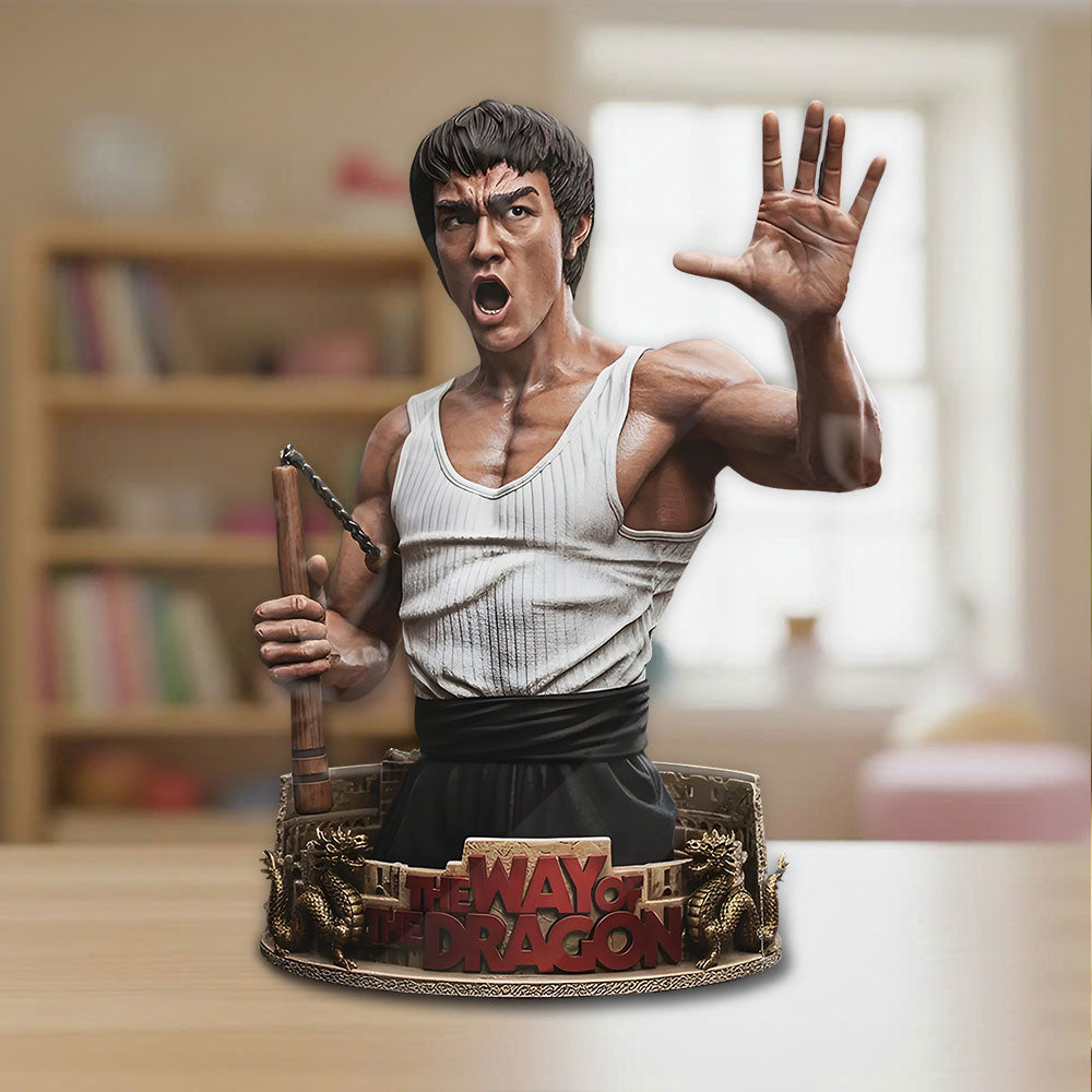 Bruce Lee Custom Shape Acrylic Plaque – TANTN24332