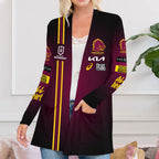 Brisbane Broncos Women's Patch Pocket Cardigan – VANDH 3769