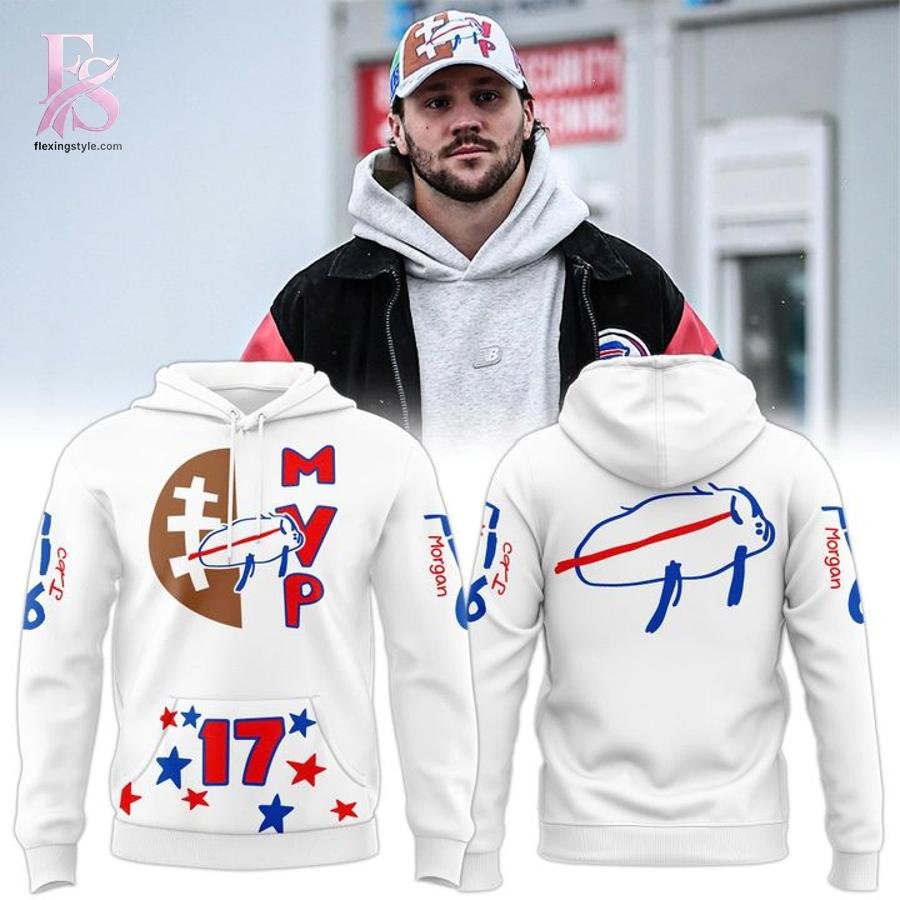 Buffalo Bills Josh Allen Hoodie