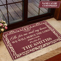 Personalized Christian Custom Doormat – TMTHU942