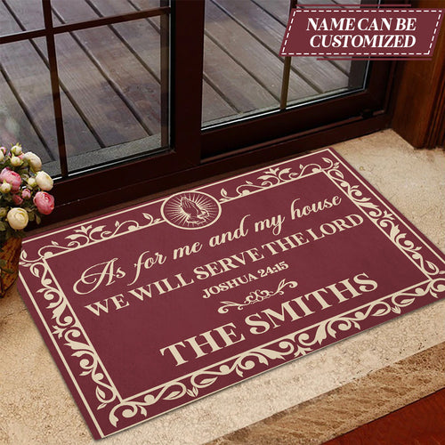 Personalized Christian Custom Doormat – TMTHU942