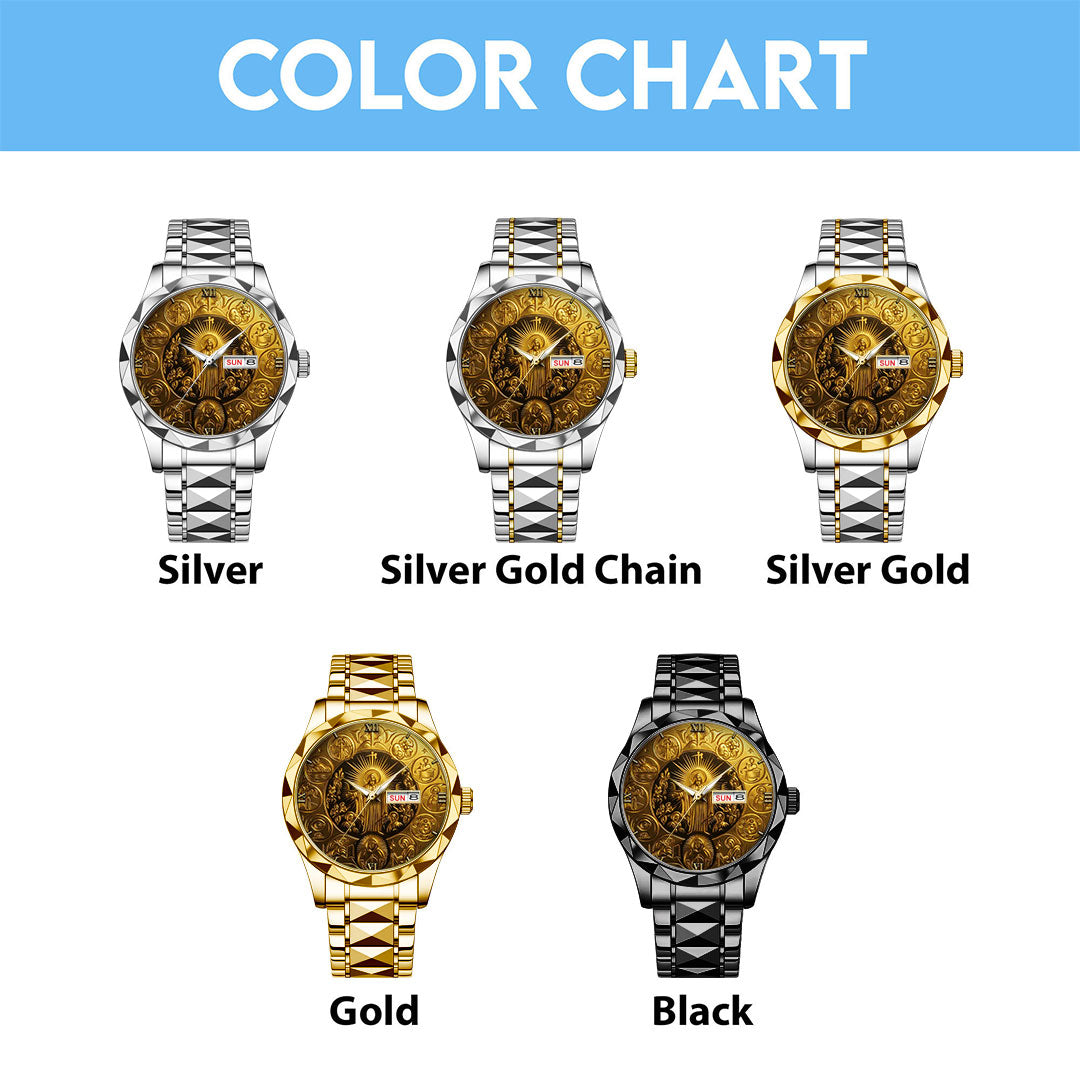 Christian Alloy Luxury Quartz Watch – TMTHU339
