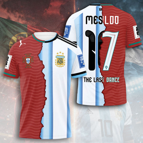 Cristiano Ronaldo x Lionel Messi The Last Dance World Cup 2026 3D Apparel – TANTN22963