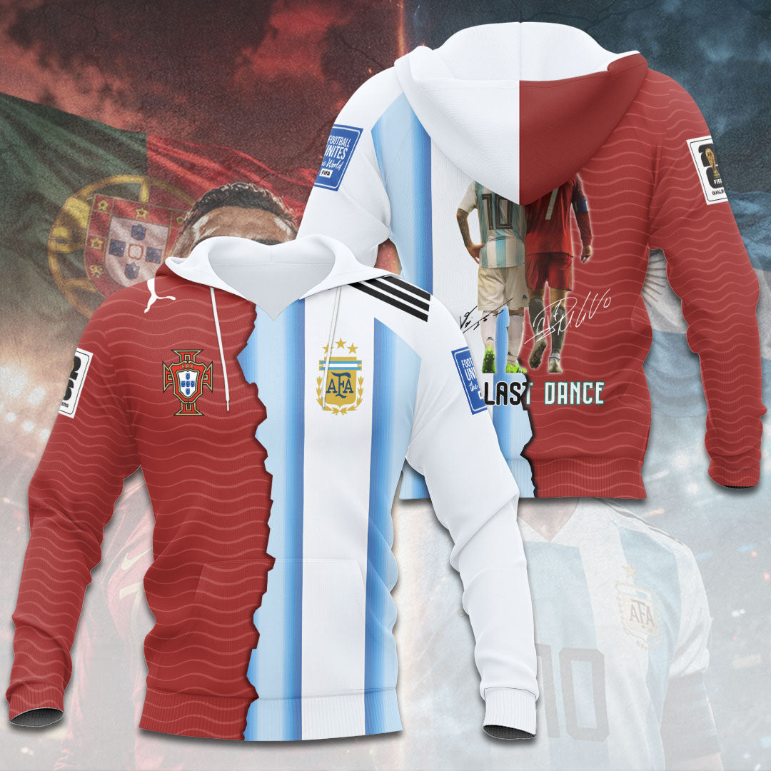 Cristiano Ronaldo x Lionel Messi The Last Dance World Cup 2026 3D Apparel – TANTN22975