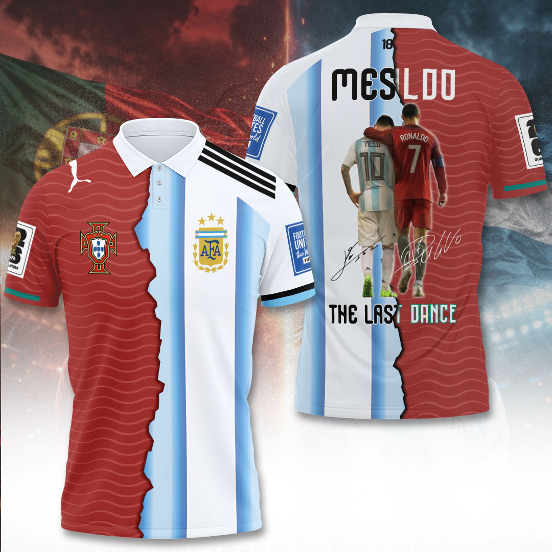 Cristiano Ronaldo x Lionel Messi The Last Dance World Cup 2026 3D Apparel – TANTN22975