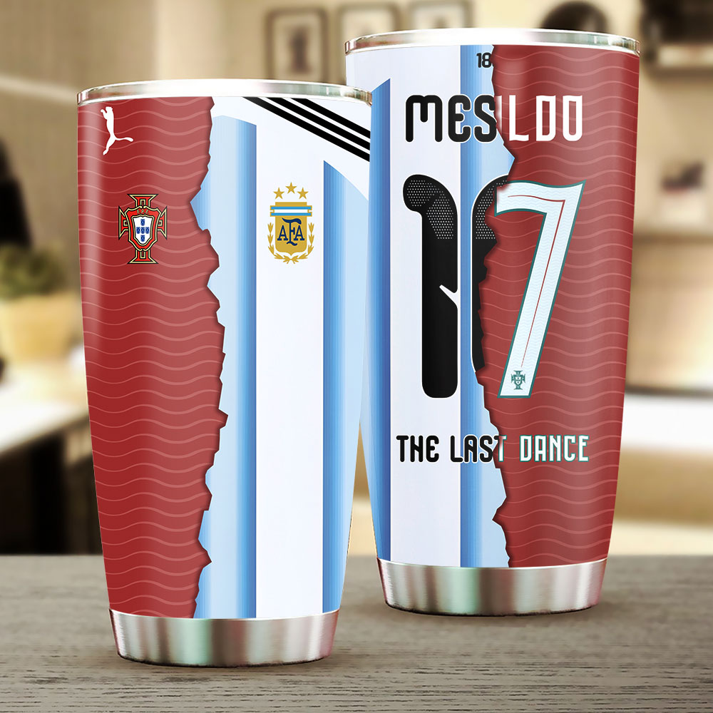 Cristiano Ronaldo x Lionel Messi The Last Dance World Cup 2026 Tumbler Cup – TANTN22974
