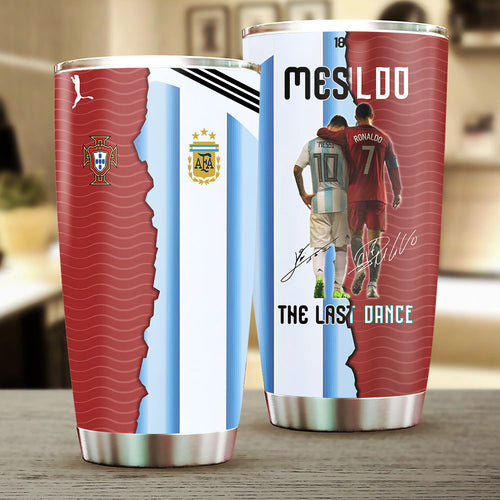 Cristiano Ronaldo x Lionel Messi The Last Dance World Cup 2026 Tumbler Cup – TANTN22976