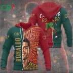 Cristiano Ronaldo x Portugal National Football Team 3D Apparel – TANTN 7368