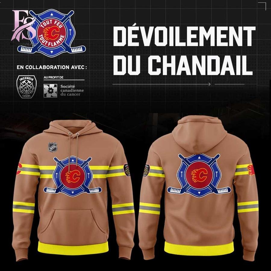 Calgary Flames Fire Safety Service Shirt