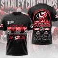 Carolina Hurricanes 2026 Stanley Cup Champions 3D Apparel – TMTHU6967