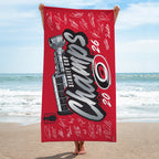 Carolina Hurricanes 2026 Stanley Cup Champions Rectangle Beach Towel – TMTHU6823