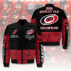 Carolina Hurricanes 2026 Stanley Cup Champions 3D Bomber Jacket – TMTHU6970