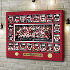 Carolina Hurricanes 2026 Stanley Cup Champions Rectangle Canvas With Inner Frame – HOATT18784