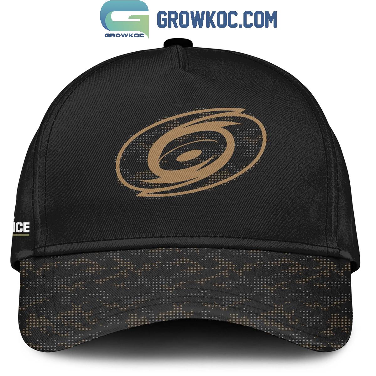 Carolina Hurricanes Salute To Service Veterans Day Hoodie Shirt