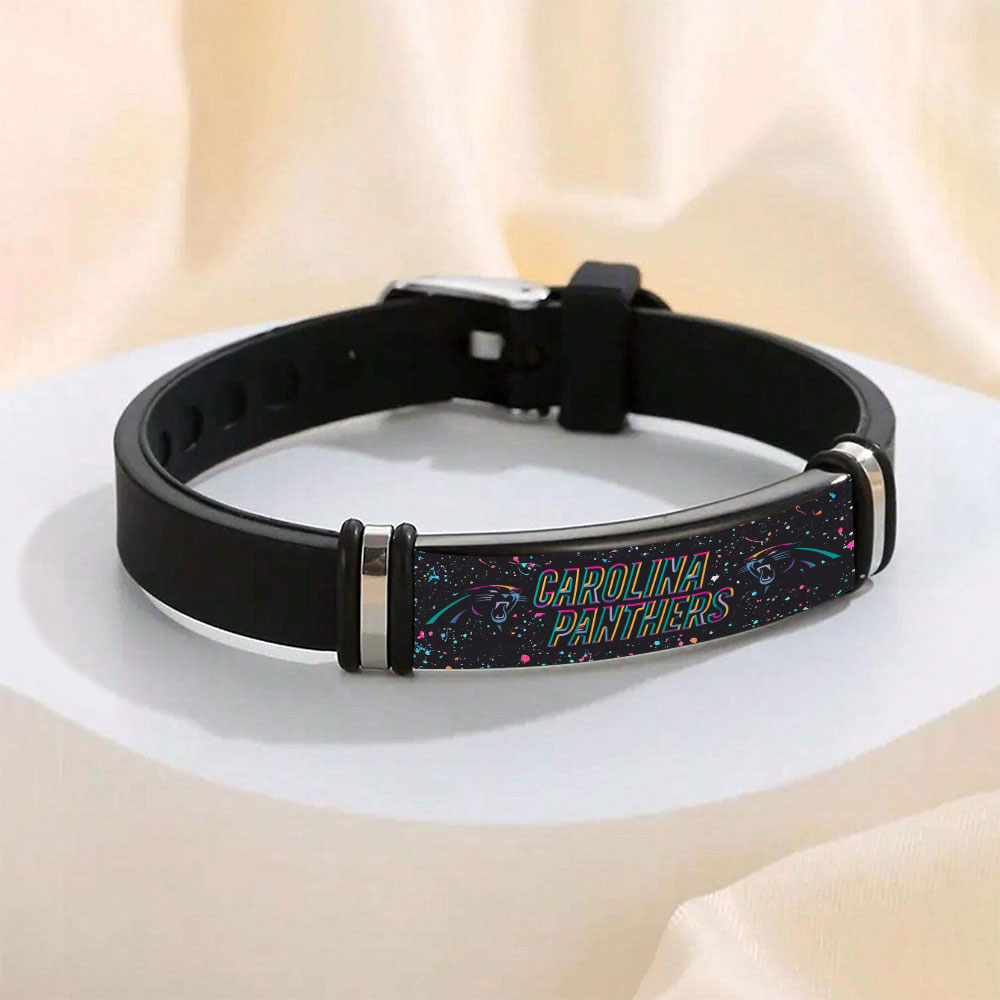 Carolina Panthers Crucial Catch 2025 Photo Bracelet – TANTN15945