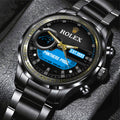 Carolina Panthers x Rolex Black Stainless Steel Watch – MAITM13203