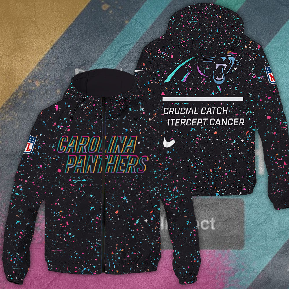 Carolina Panthers 3D Windbreaker Jacket – TANTN15773