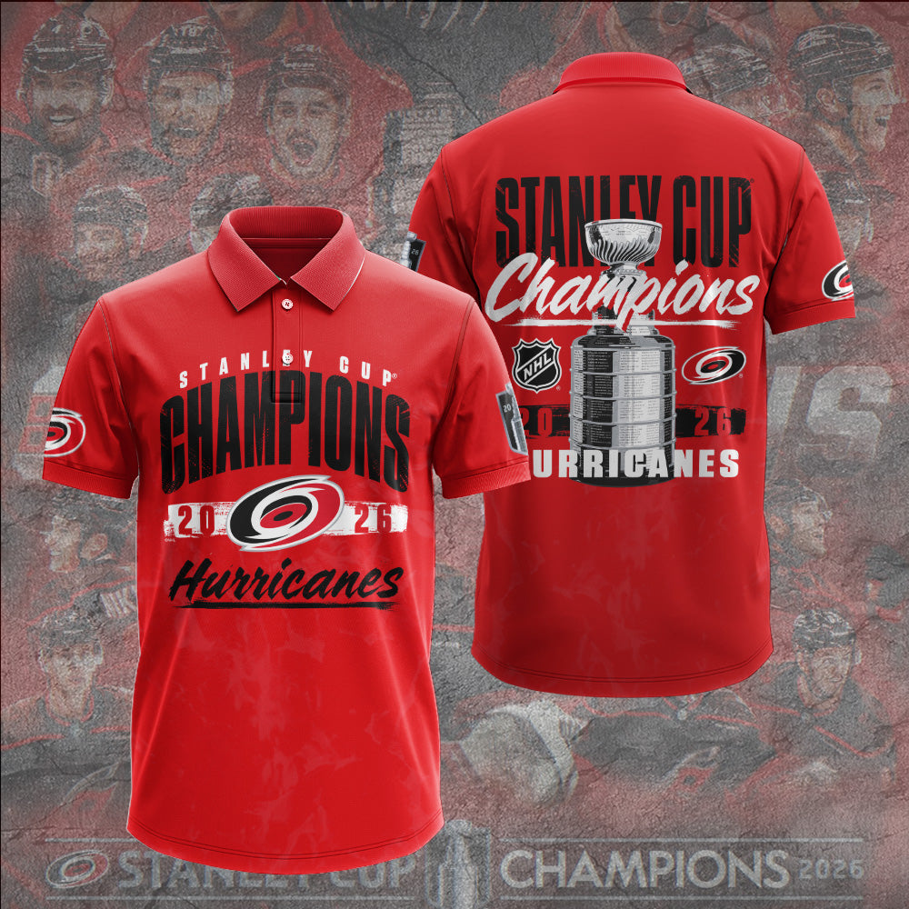 Carolina Hurricanes 2026 Stanley Cup Champions 3D Apparel – GNE7057