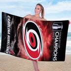 Carolina Hurricanes Stanley Cup Champions 2026 Rectangle Beach Towel – TANTN23654