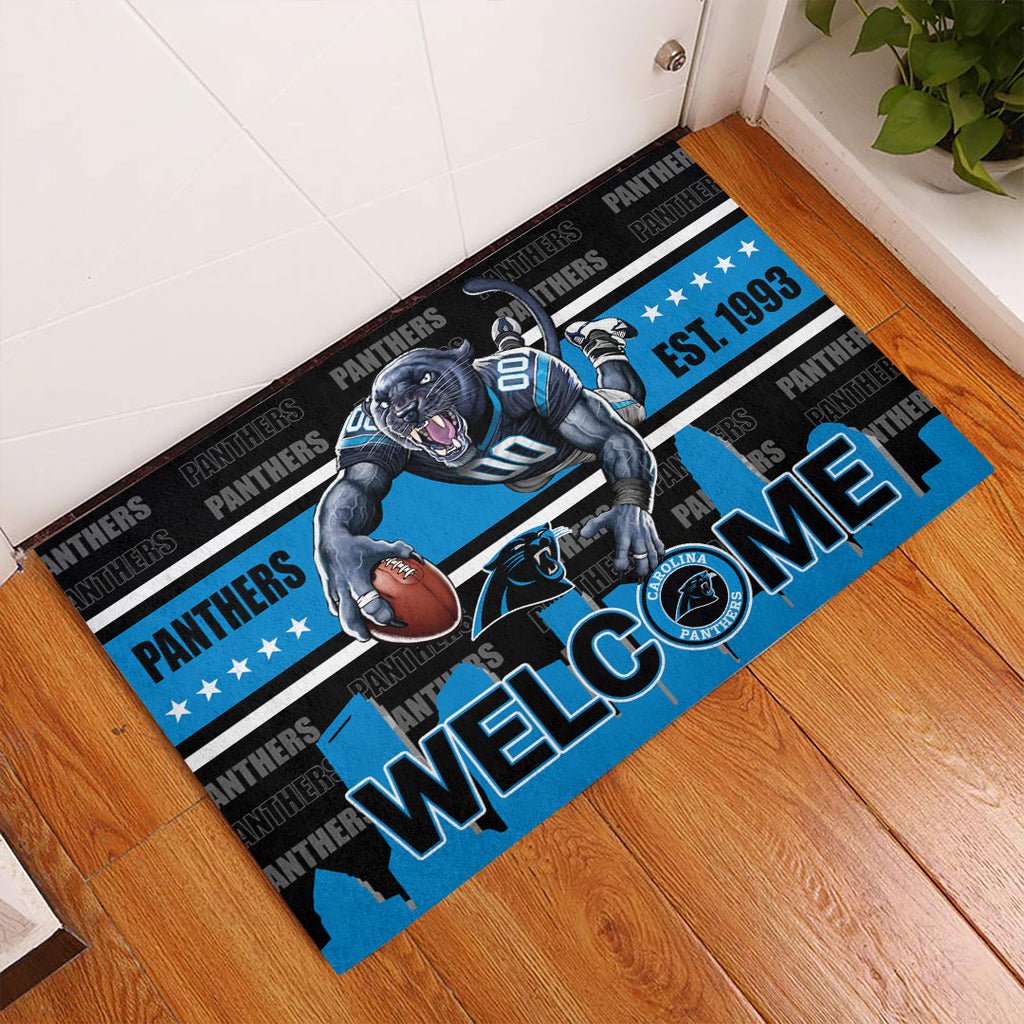 Carolina Panthers Custom Doormat – HOATT12833