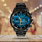 Carolina Panthers x Rolex Black Stainless Steel Watch – MAITM13127