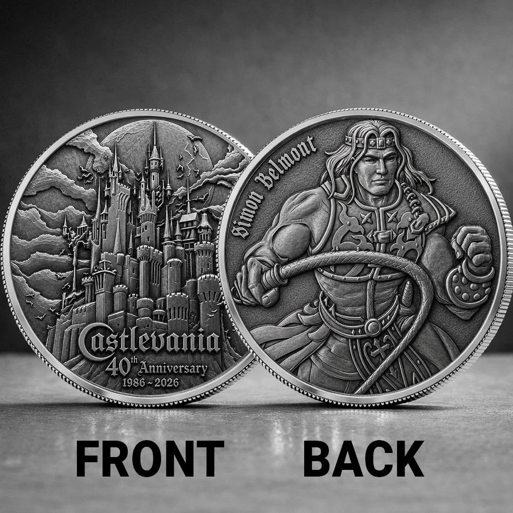 Castlevania 40th Anniversary Commemorative Coin – GNE8325