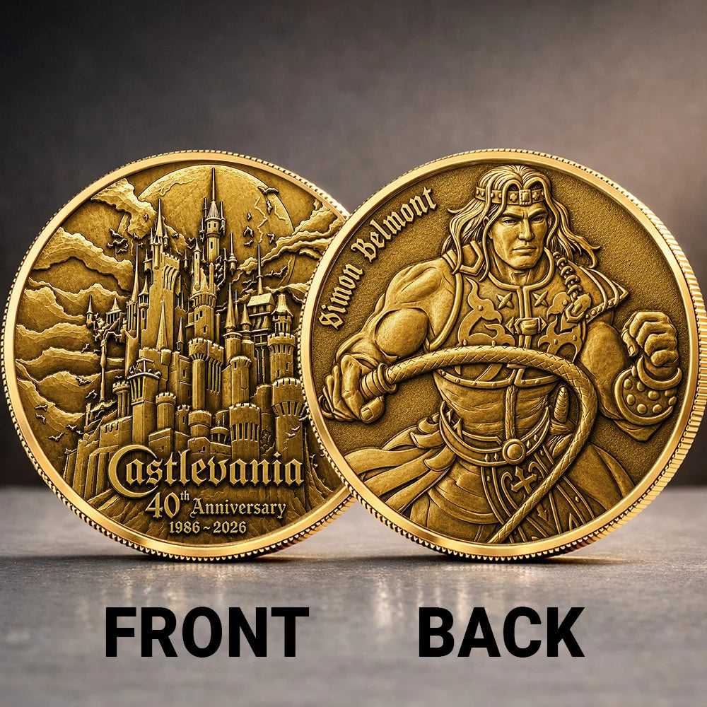 Castlevania 40th Anniversary Commemorative Coin – GNE8325