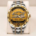 Chevrolet 115th Anniversary Alloy Luxury Quartz Watch – TANTN24929
