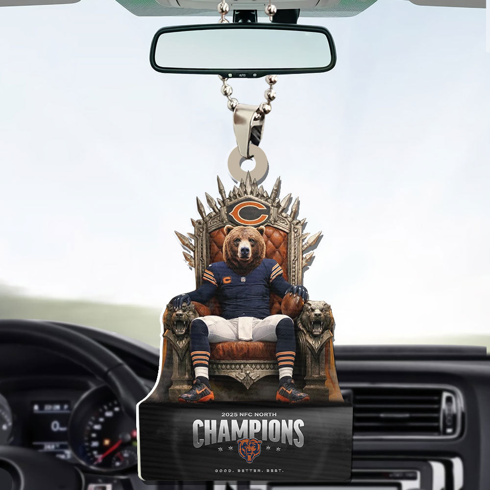 Chicago Bears Custom shape 1-sided Acrylic Car Ornament – GNE4810