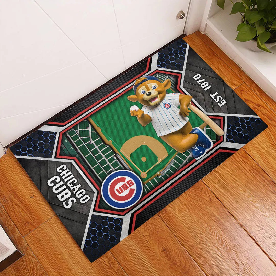 Chicago Cubs Custom Doormat – HOATT13075
